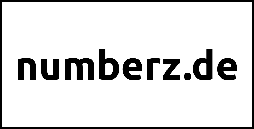 numberz.de