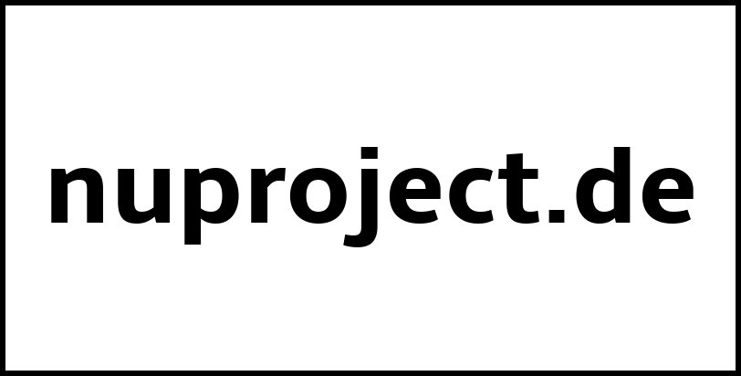 nuproject.de