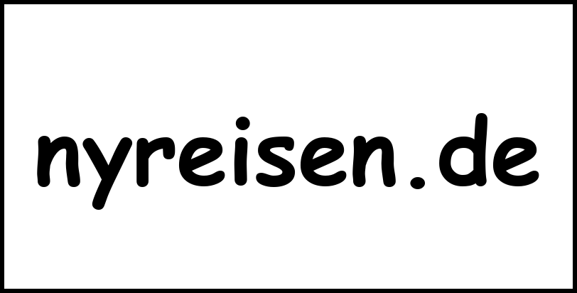 nyreisen.de