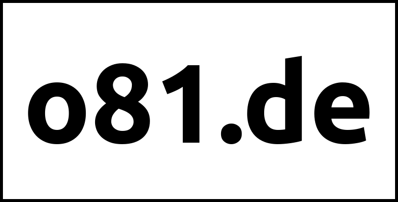 o81.de