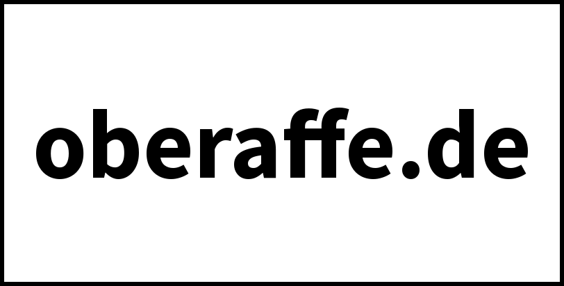 oberaffe.de