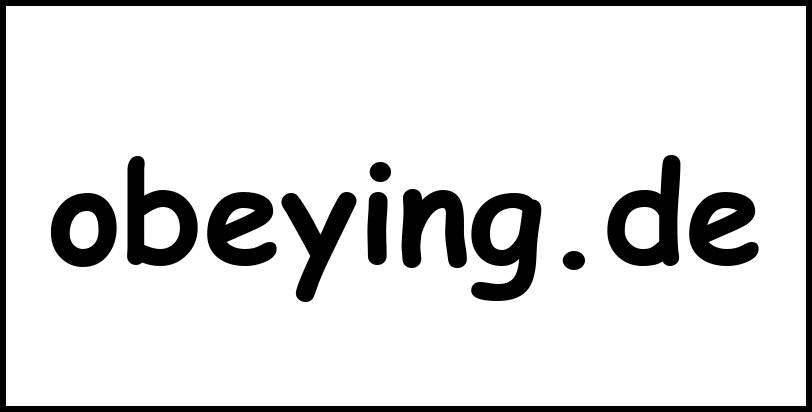 obeying.de