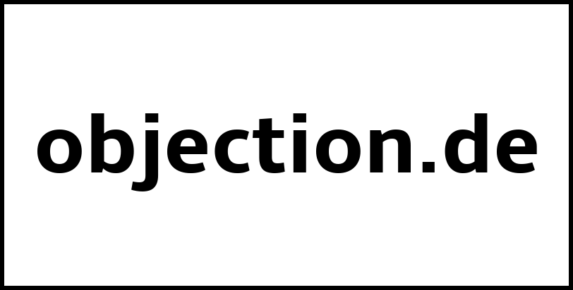 objection.de