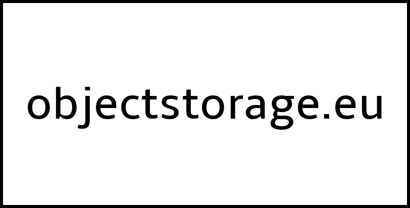 objectstorage.eu