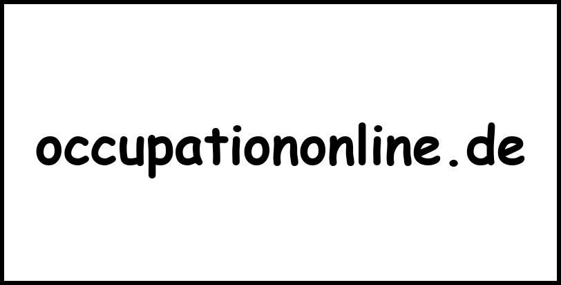 occupationonline.de