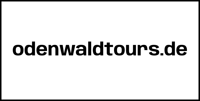 odenwaldtours.de