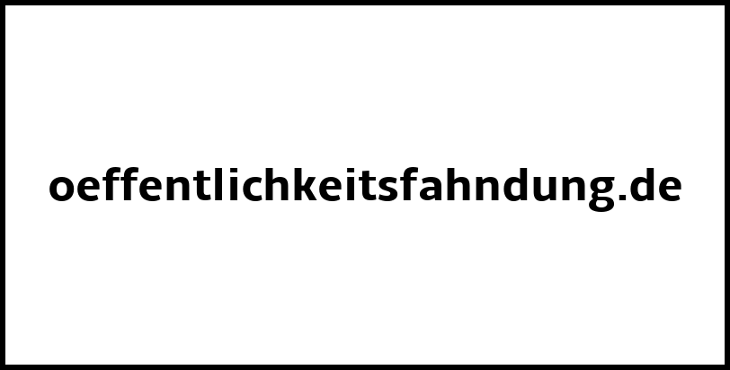 oeffentlichkeitsfahndung.de