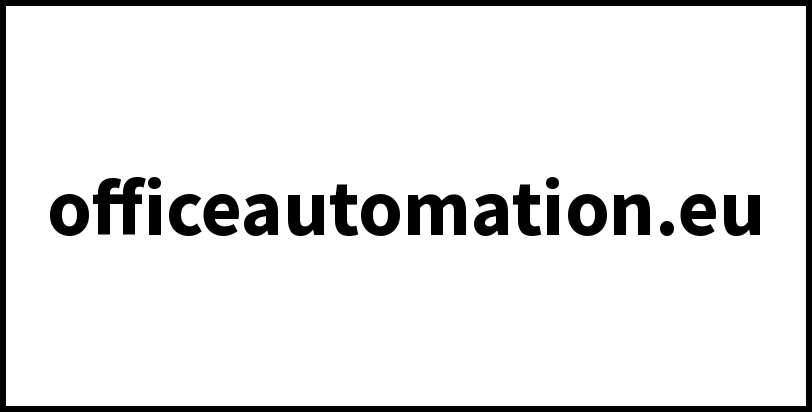 officeautomation.eu