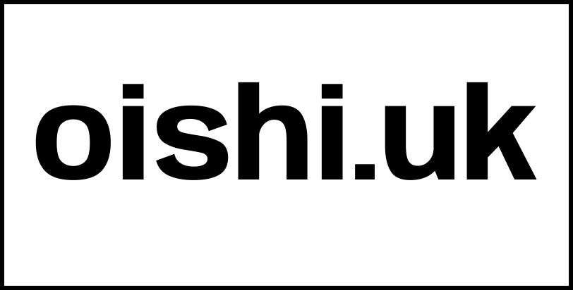 oishi.uk