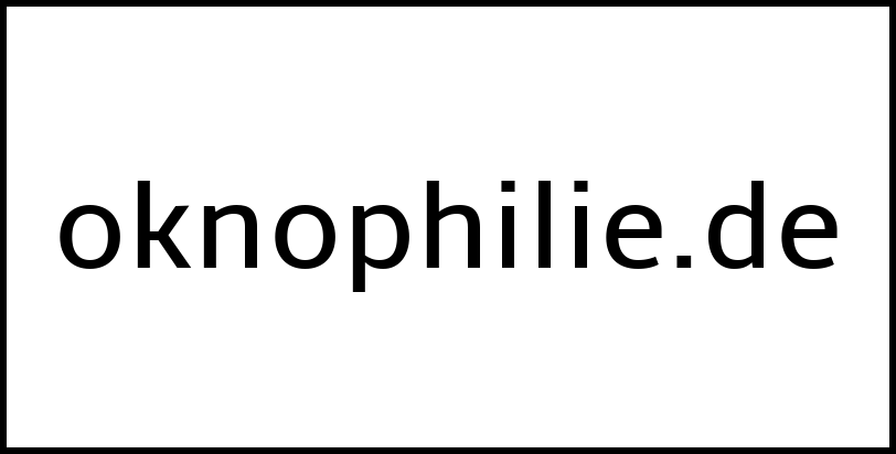 oknophilie.de