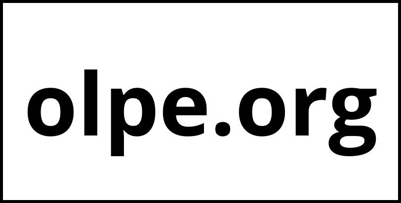 olpe.org