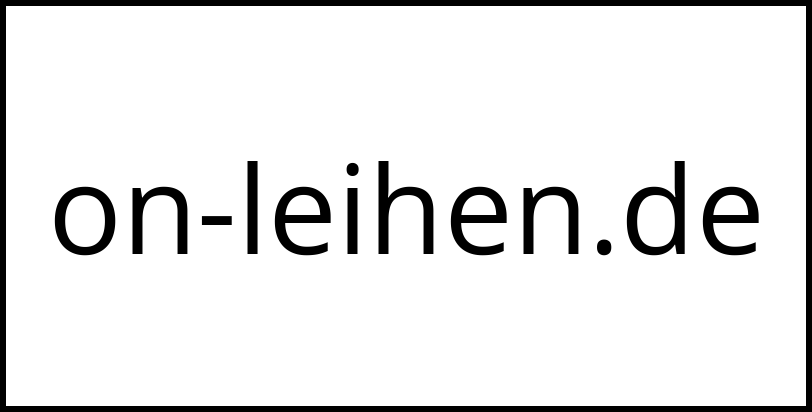 on-leihen.de