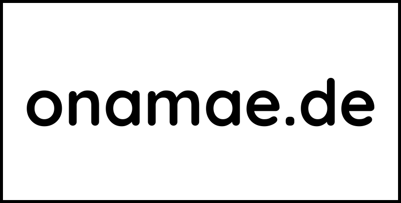 onamae.de