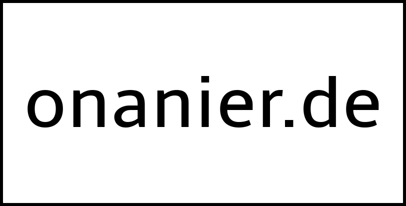 onanier.de