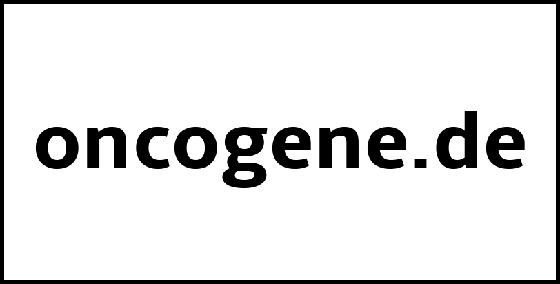 oncogene.de