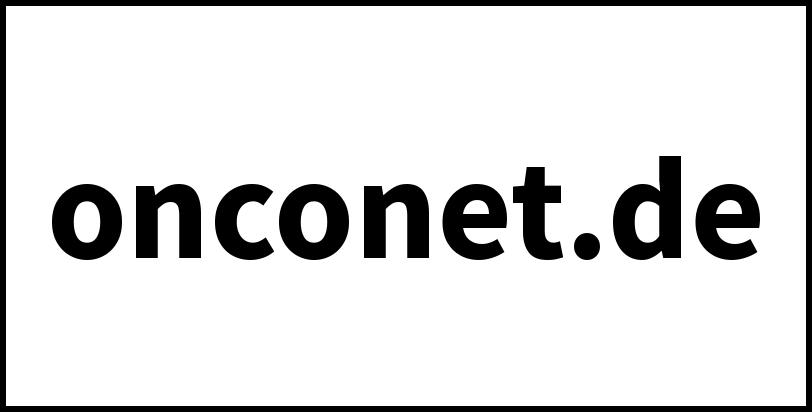 onconet.de