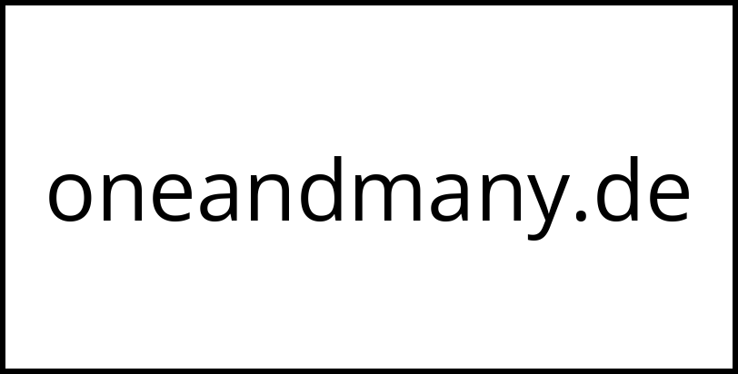 oneandmany.de