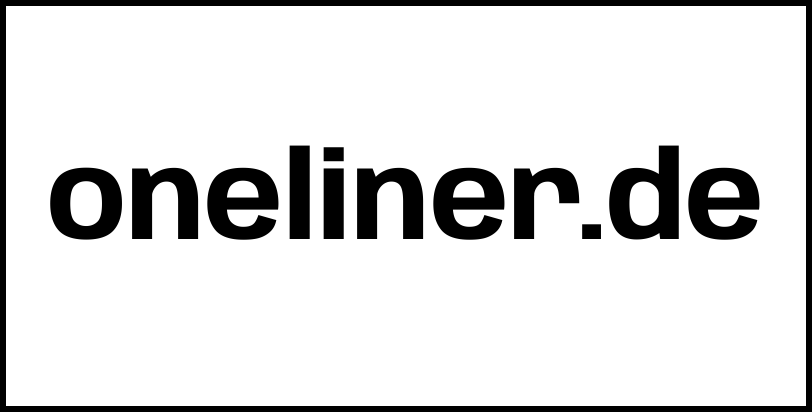 oneliner.de