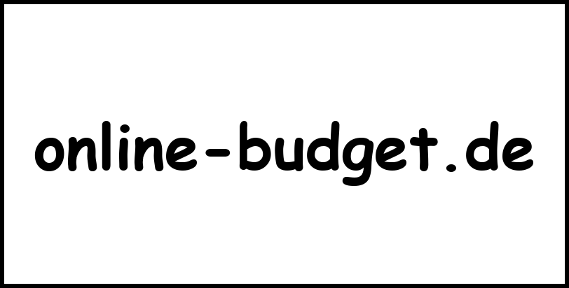 online-budget.de