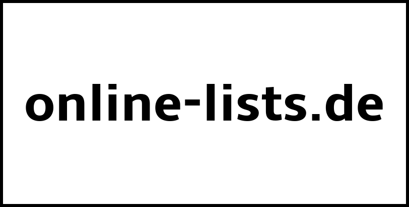 online-lists.de