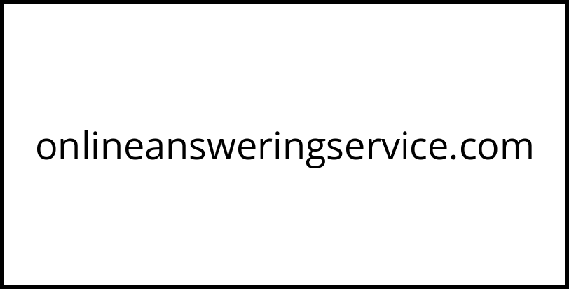 onlineansweringservice.com