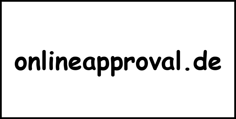 onlineapproval.de