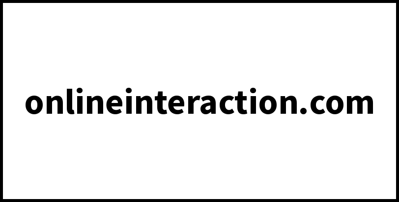 onlineinteraction.com