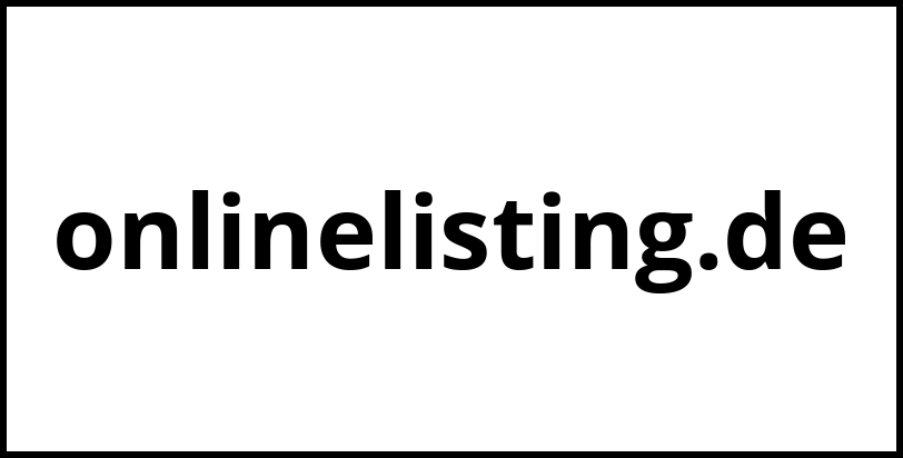 onlinelisting.de