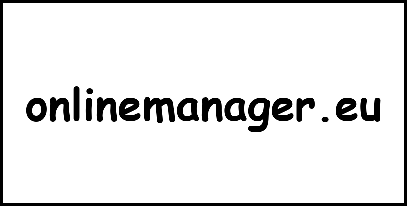 onlinemanager.eu