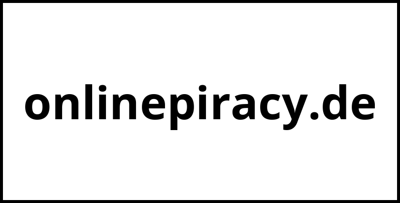 onlinepiracy.de