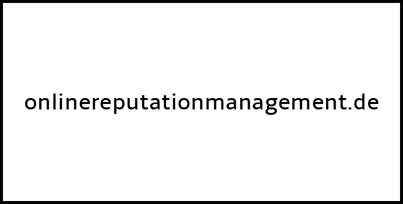 onlinereputationmanagement.de