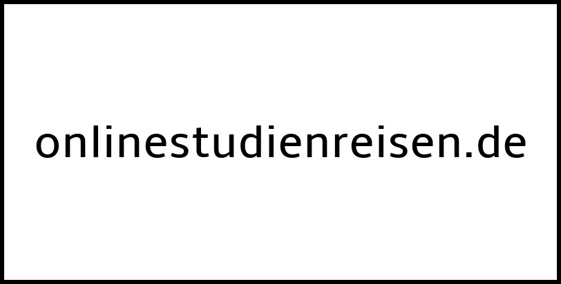 onlinestudienreisen.de