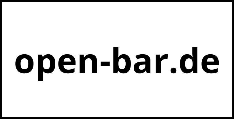 open-bar.de