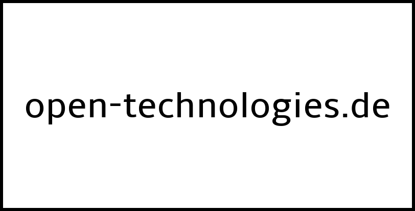 open-technologies.de