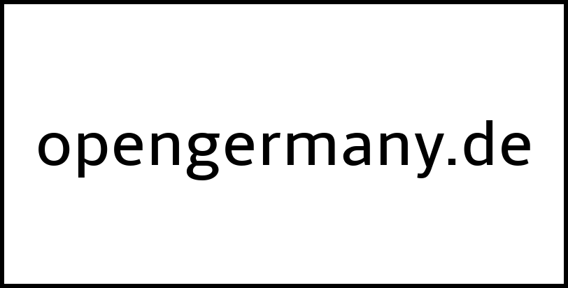 opengermany.de