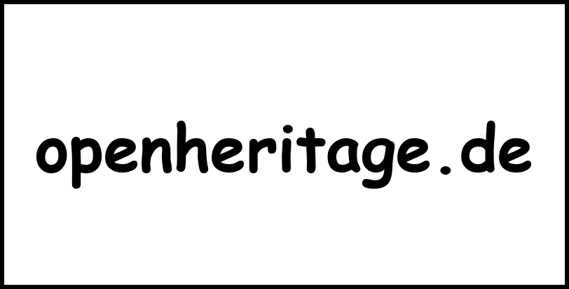 openheritage.de