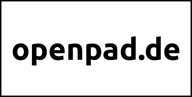 openpad.de