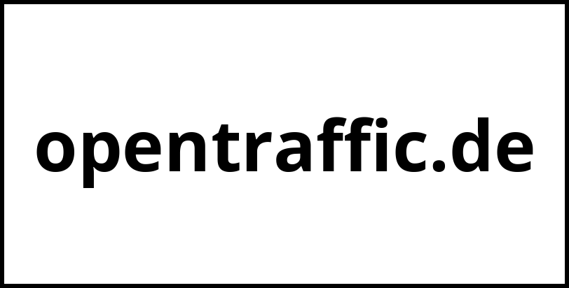 opentraffic.de