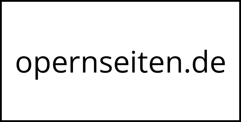 opernseiten.de