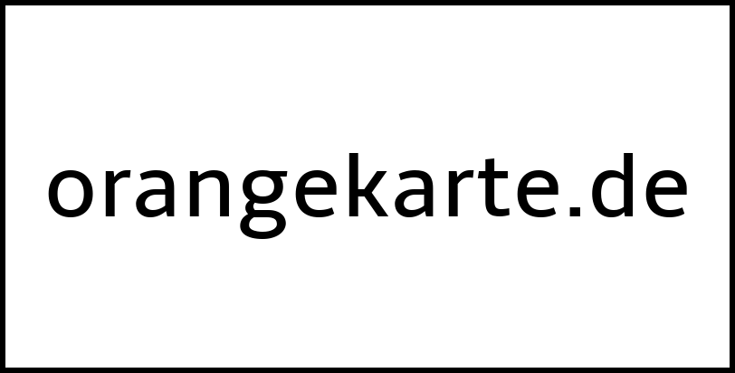 orangekarte.de