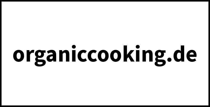 organiccooking.de