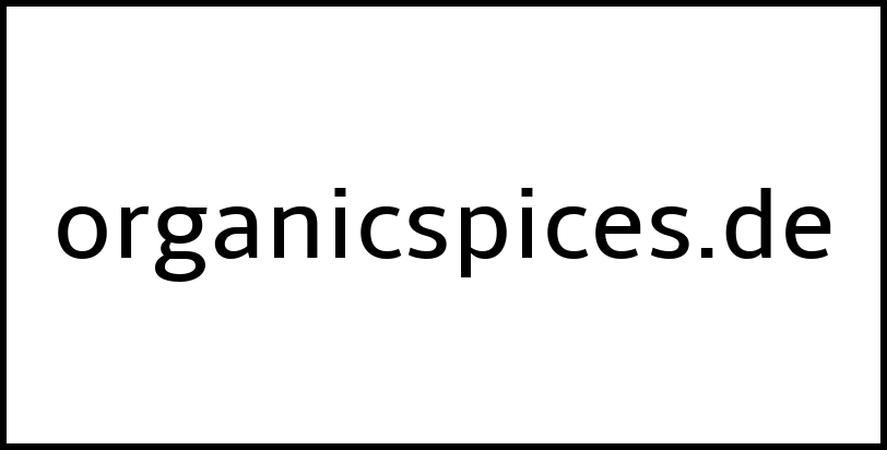 organicspices.de