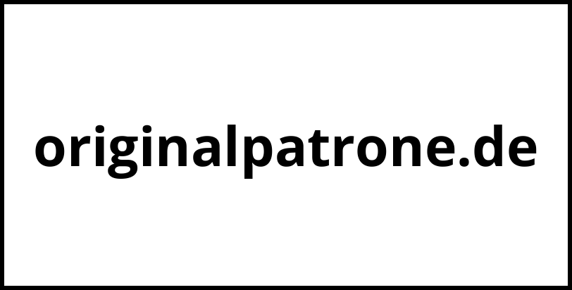 originalpatrone.de