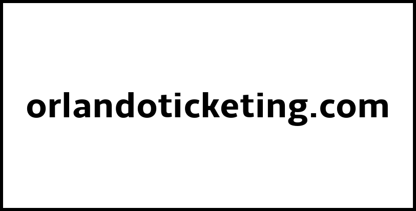 orlandoticketing.com