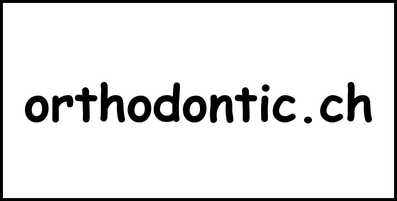 orthodontic.ch