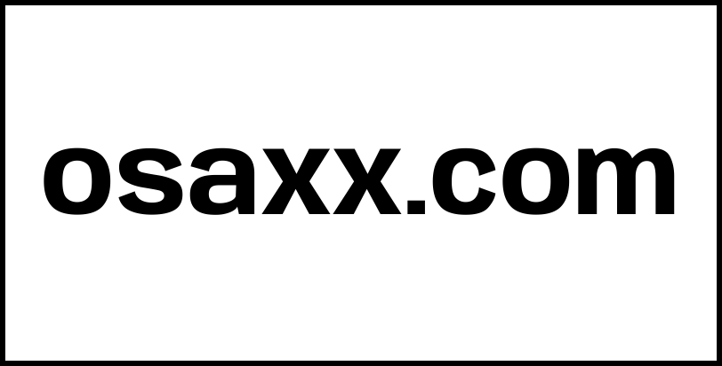 osaxx.com