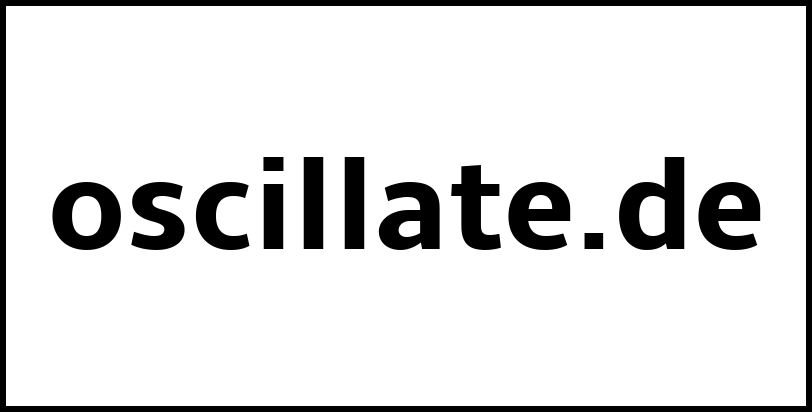 oscillate.de