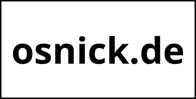 osnick.de