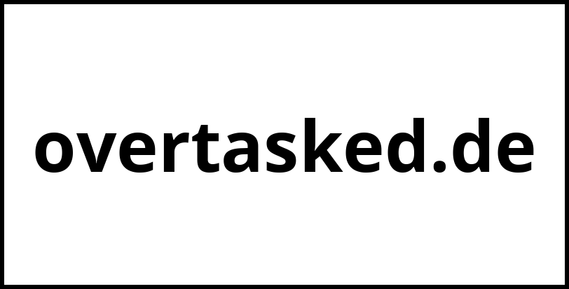 overtasked.de