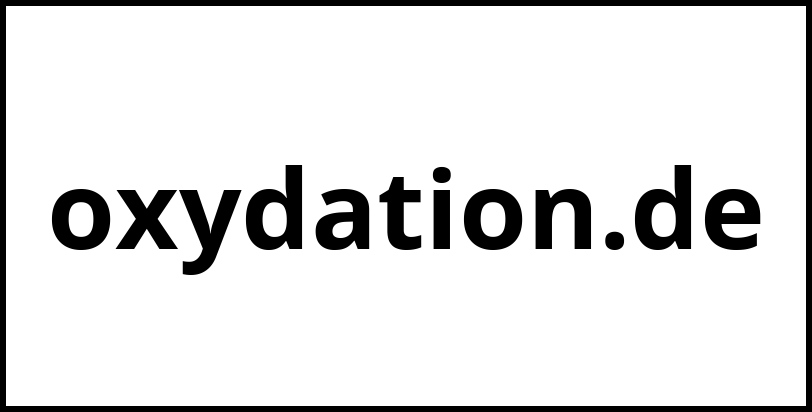 oxydation.de